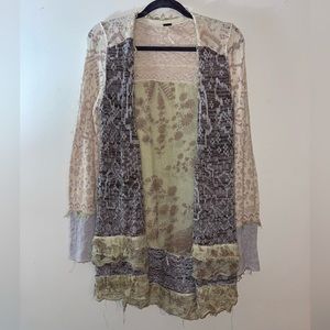 Free People Delicate Soul Cardigan